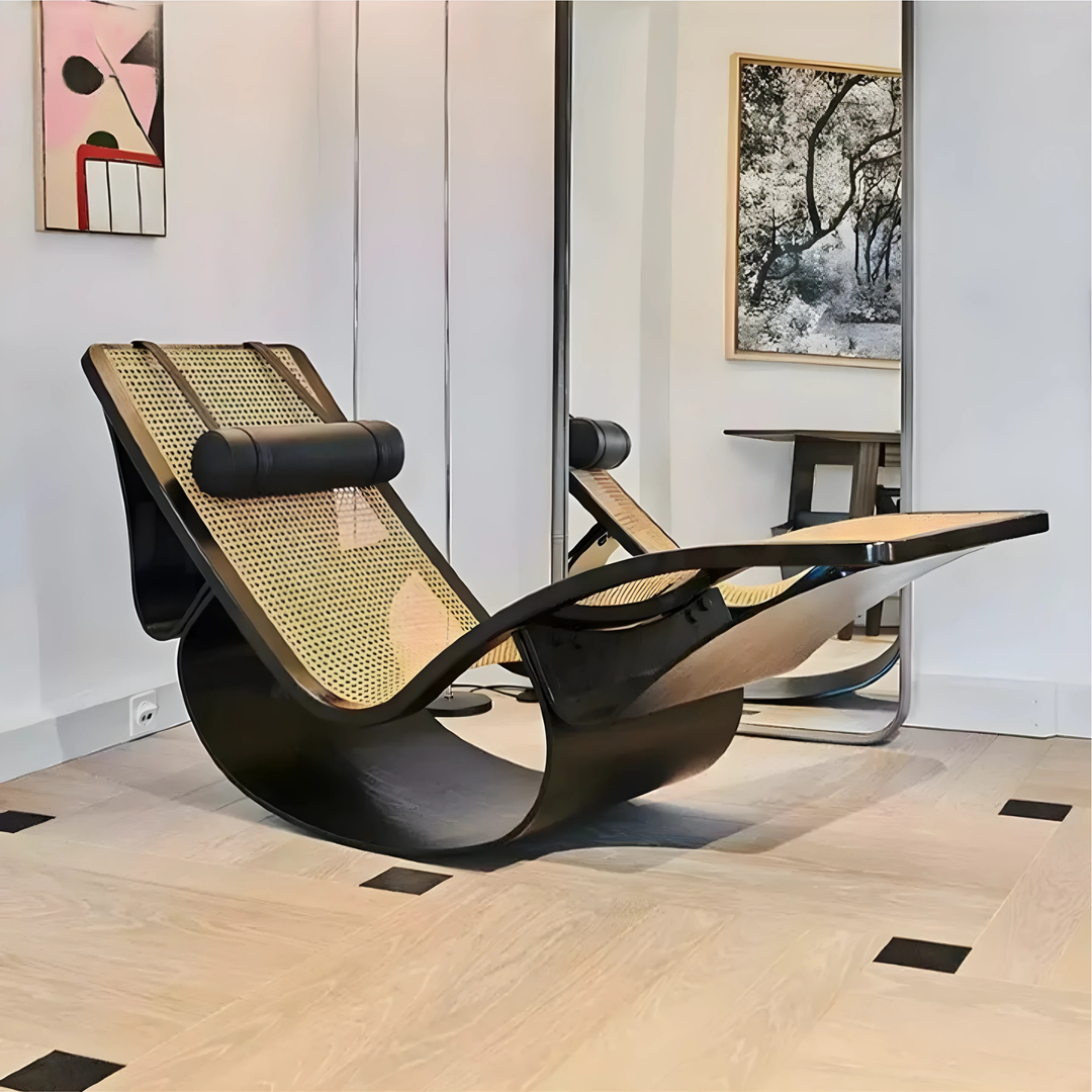 BRYNDOR Modern Rocking Lounge Chair - Cassa Haus Singapore