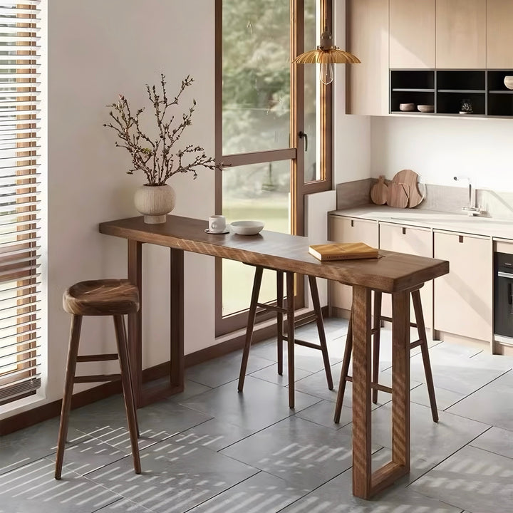 VALTRION Modern Solid Wood Bar Table - Cassa Haus Singapore