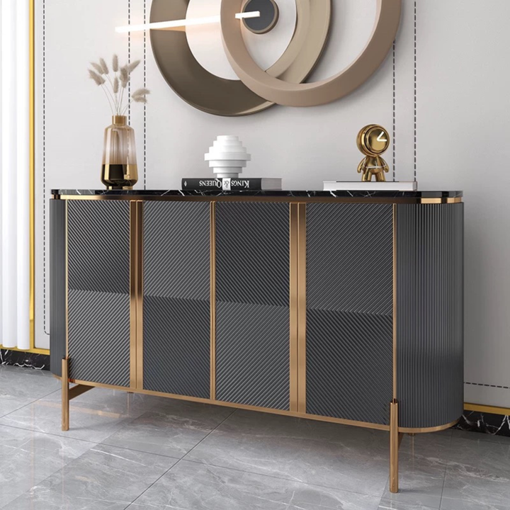 CRESVAR Modern Sintered Stone Sideboard