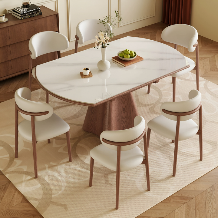 APERTURE Modern Sintered Stone Extendable Dining Table