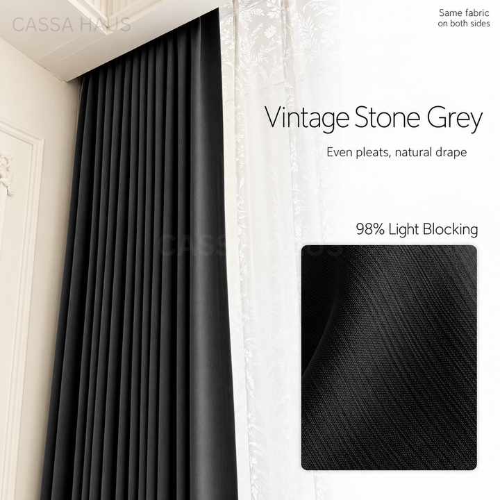 Premium Light Blocking & Antibacterial Curtains