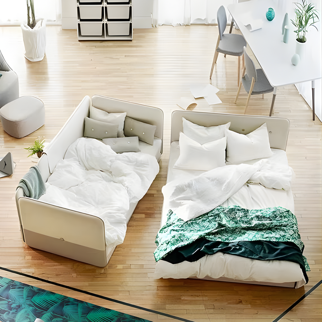 HACHI Japanese Fabric Children’s Bedframe - Cassa Haus Singapore