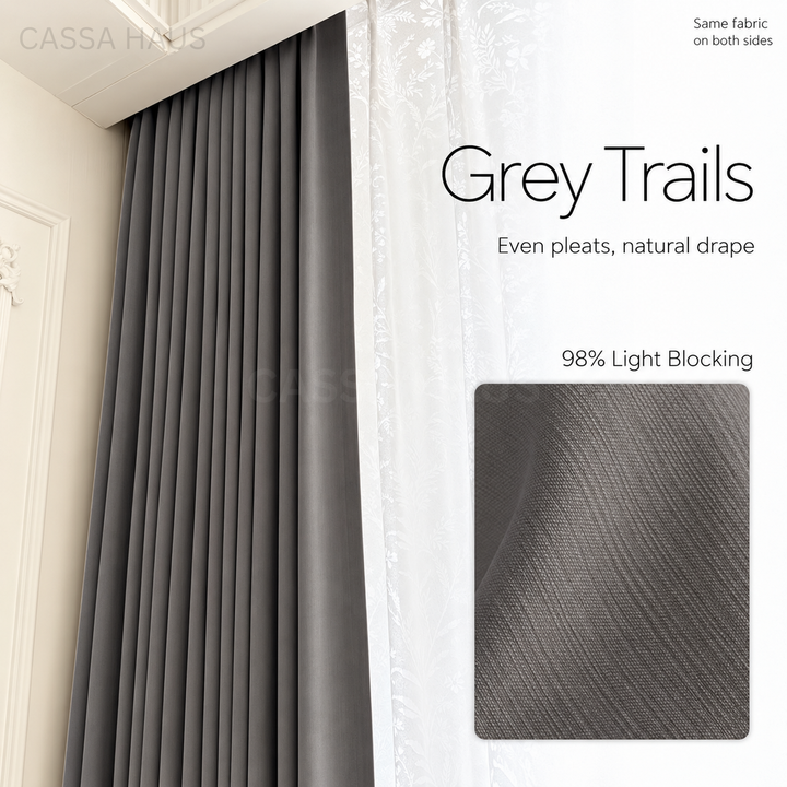 Premium Light Blocking & Antibacterial Curtains