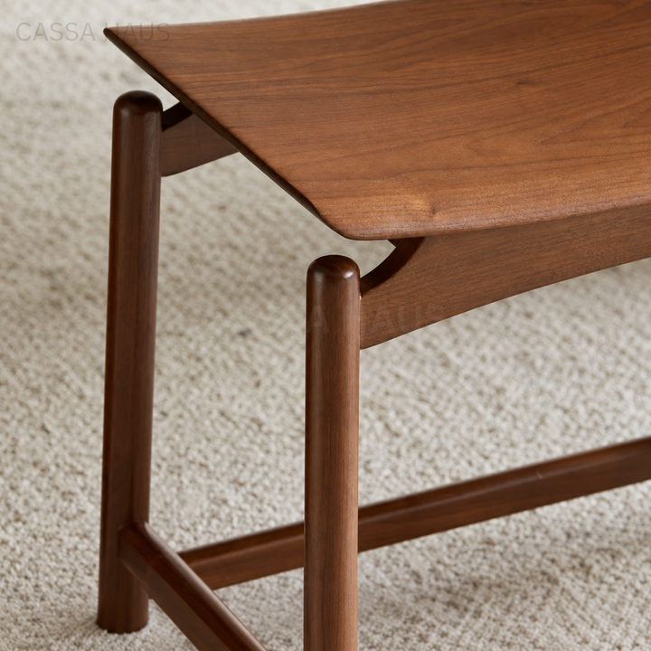 KELANDA Modern Solid Wood Stool - Cassa Haus Singapore