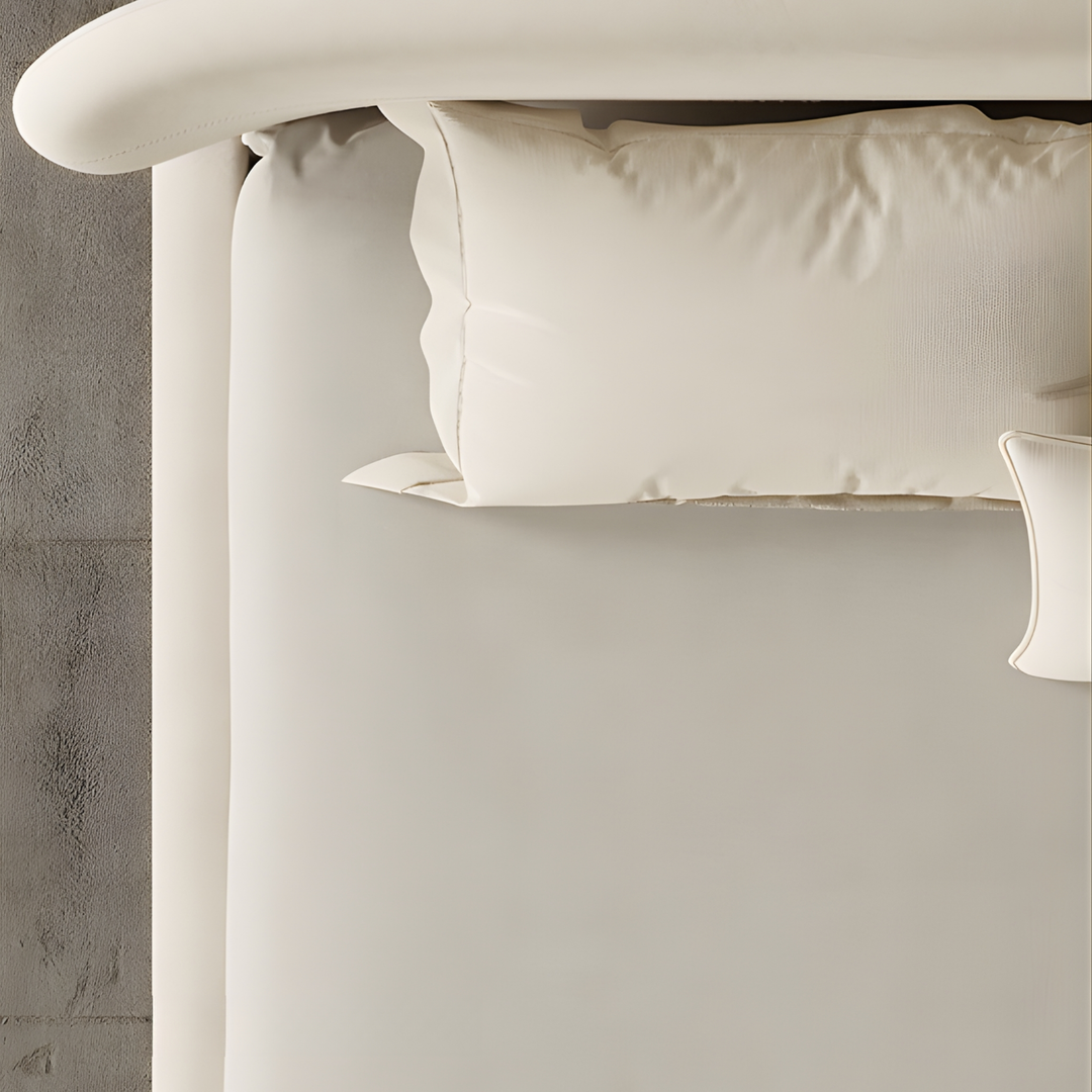 KORA Minimalist Floating Fabric Bedframe