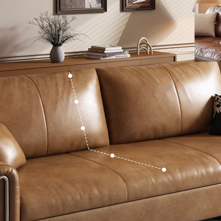 RUXO Modern Leather Sofa