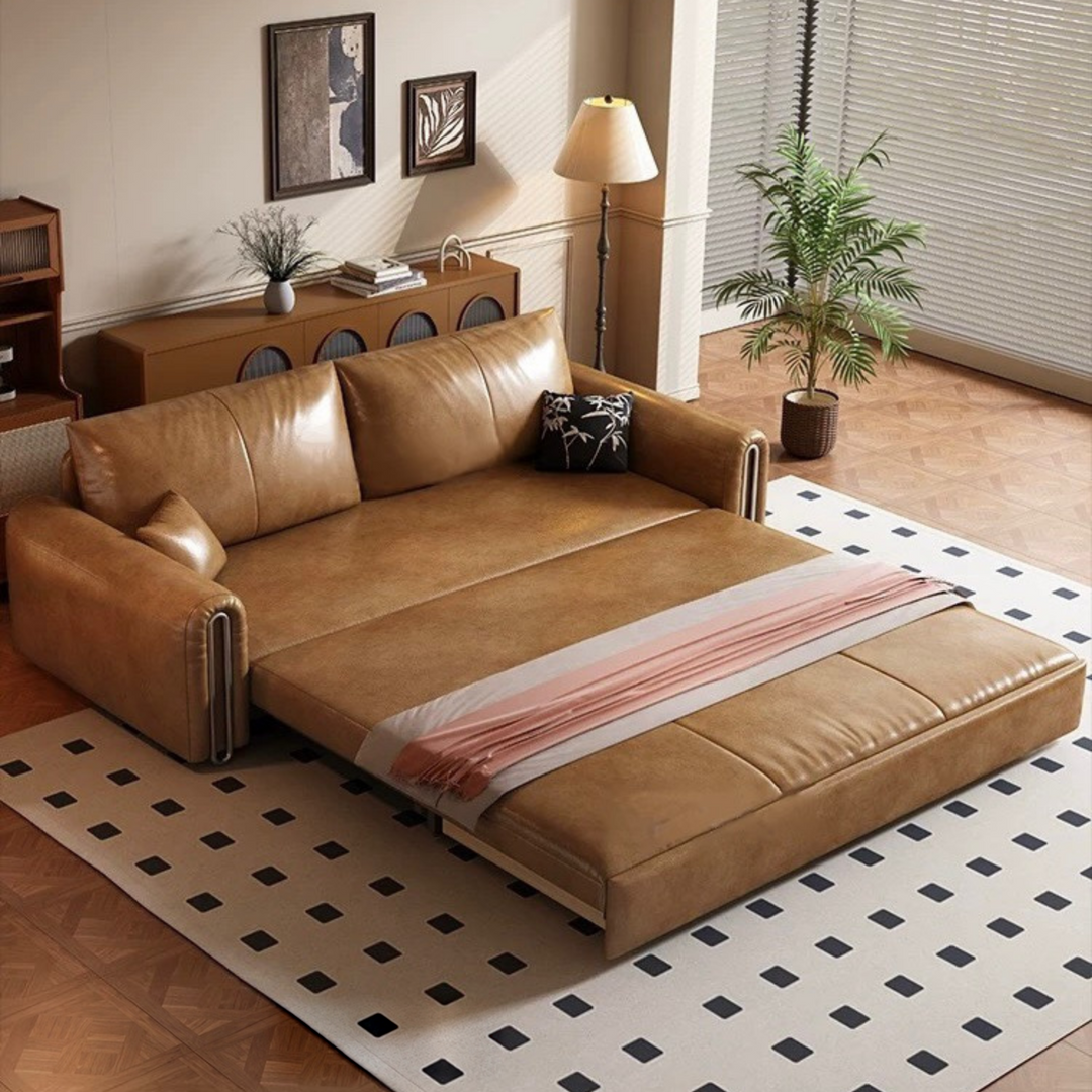 RUXO Modern Leather Sofa