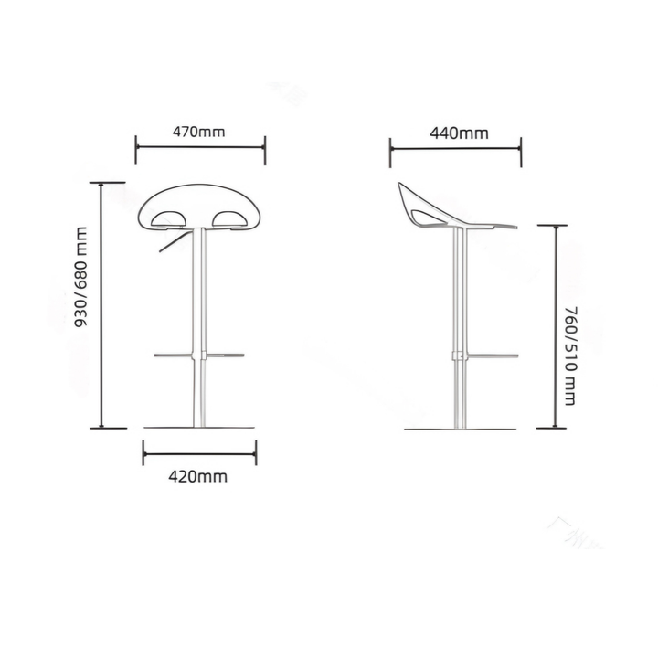 MAESTRO Modern Bar Stool - Radical Homes Singapore