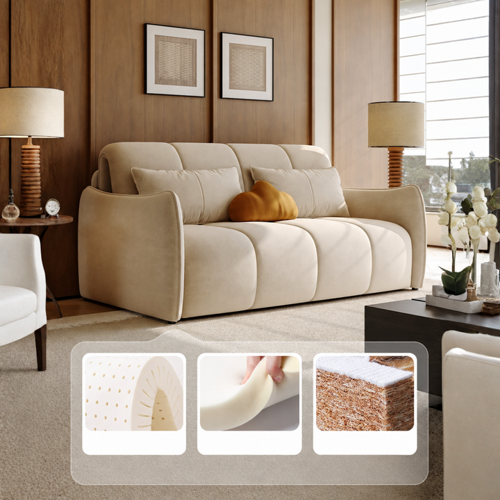 YORSTEN Modern Fabric Electric Sofa Bed