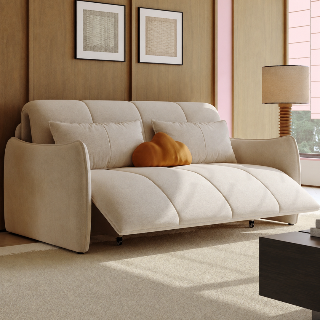 YORSTEN Modern Fabric Electric Sofa Bed