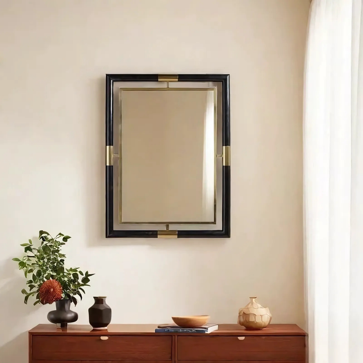 LUMARE Rustic Wall Mirror - Radical Homes Singapore