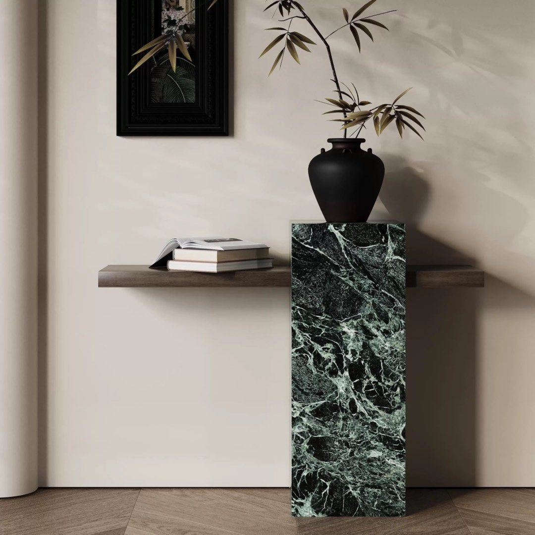 KRAIL Modern Marble Console Table - Radical Homes Singapore