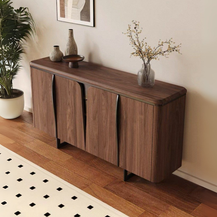 LYNS Modern Solid Wood Sideboard - Radical Homes Singapore