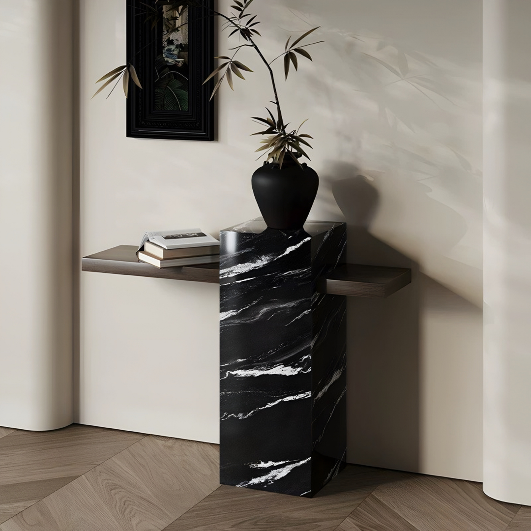 KRAIL Modern Marble Console Table - Radical Homes Singapore