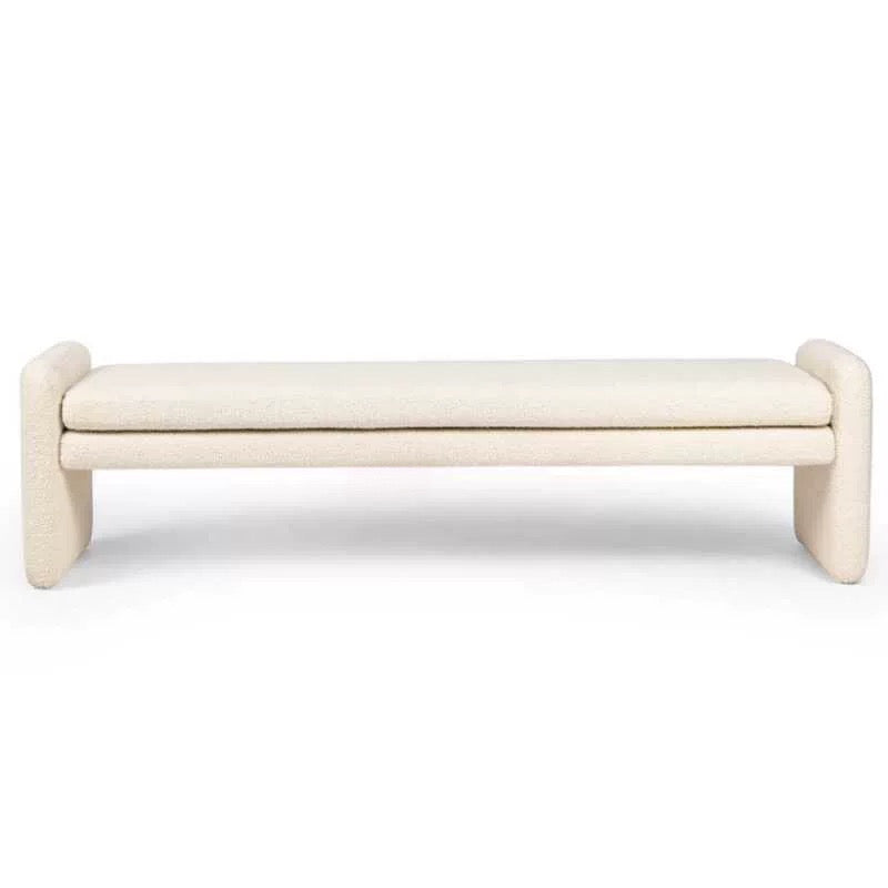 RADLEY Modern Boucle Bench - Radical Homes Singapore