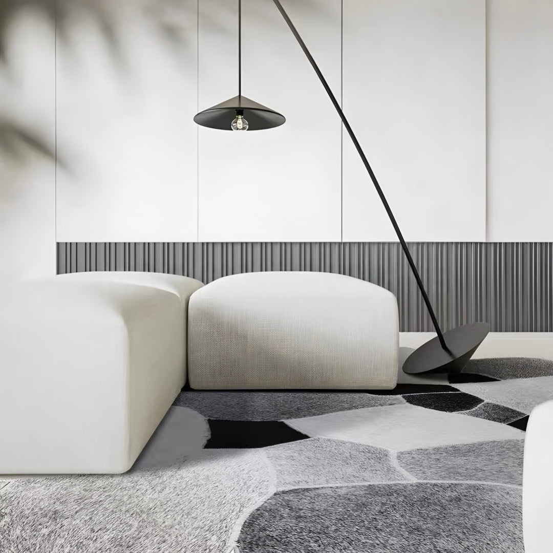 NYMERELLE Modern Cowhide Leather Rug - Cassa Haus Singapore