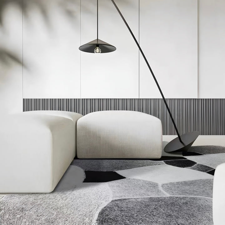 NYMERELLE Modern Cowhide Leather Rug - Cassa Haus Singapore
