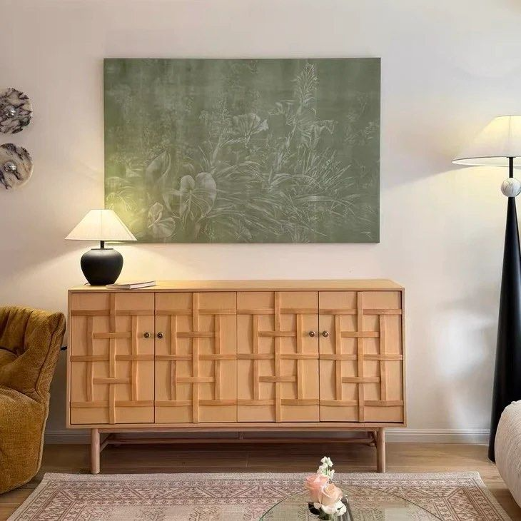 AOSSE Modern Solid Wood Sideboard - Radical Homes Singapore