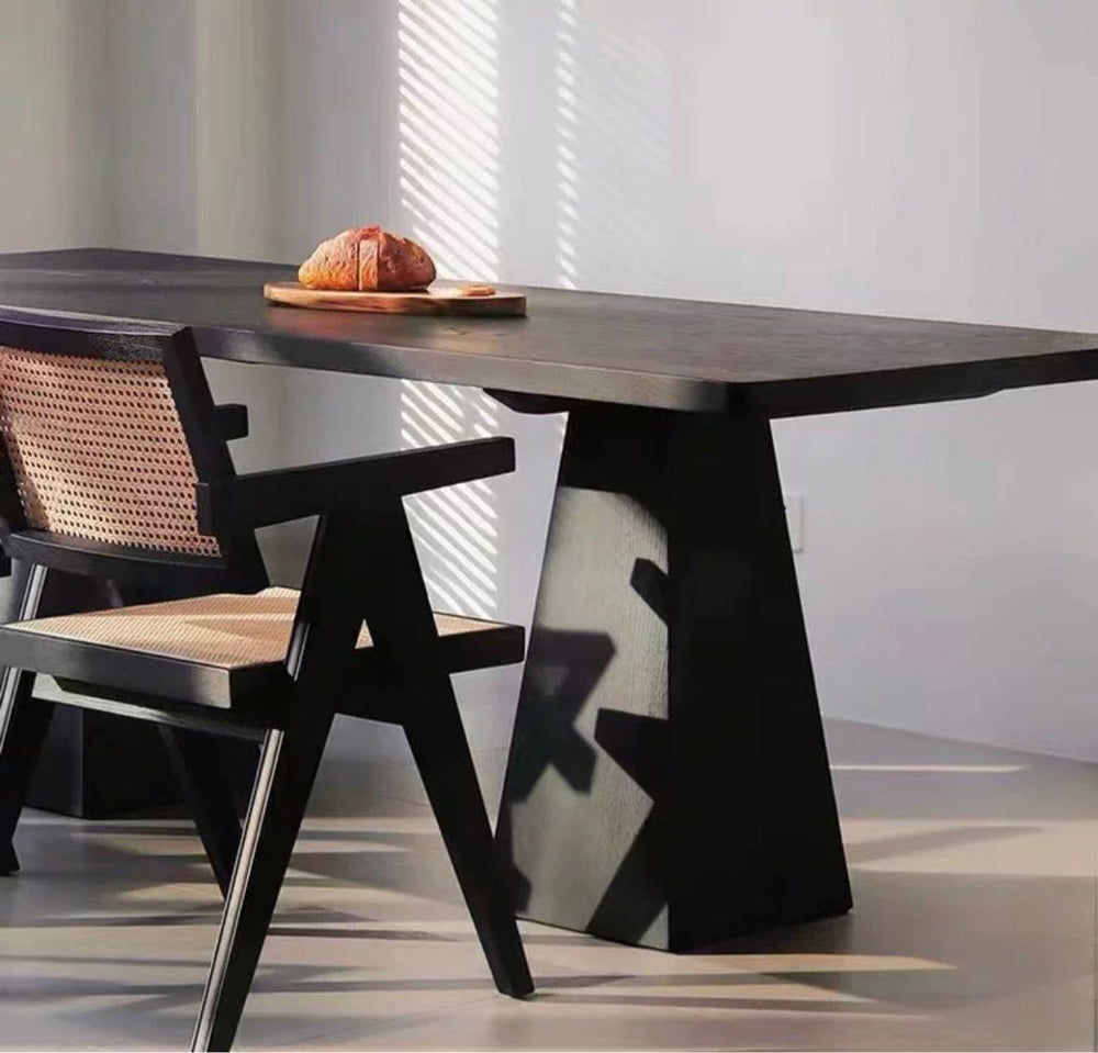 DILLON Solid Wood Dining Table - Radical Homes Singapore