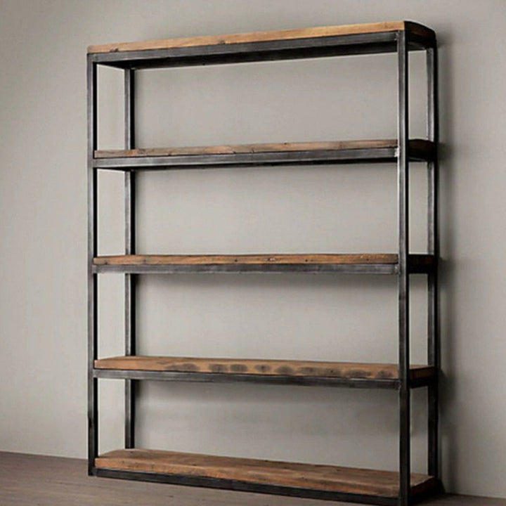 REDOAL Rustic Solid Wood Shelf - Radical Homes Singapore