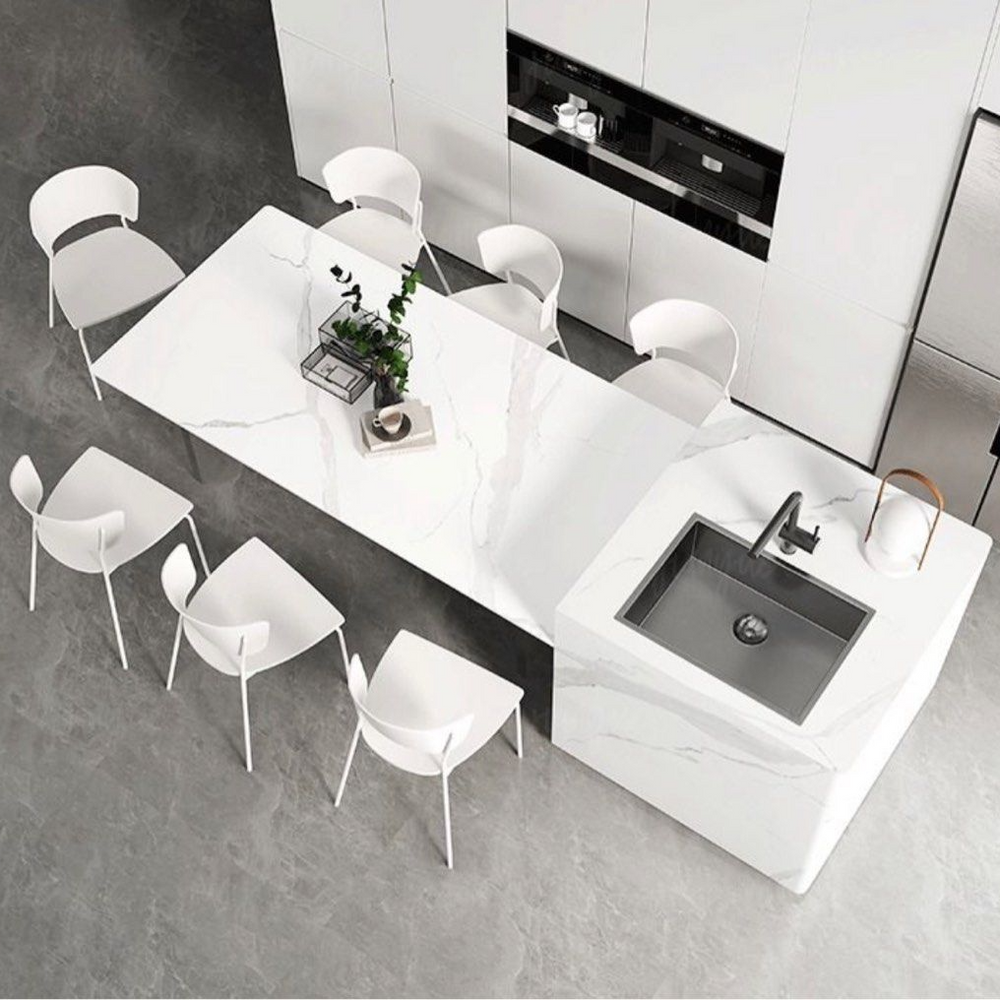 WILSON Modern Marble Dining Table - Radical Homes Singapore