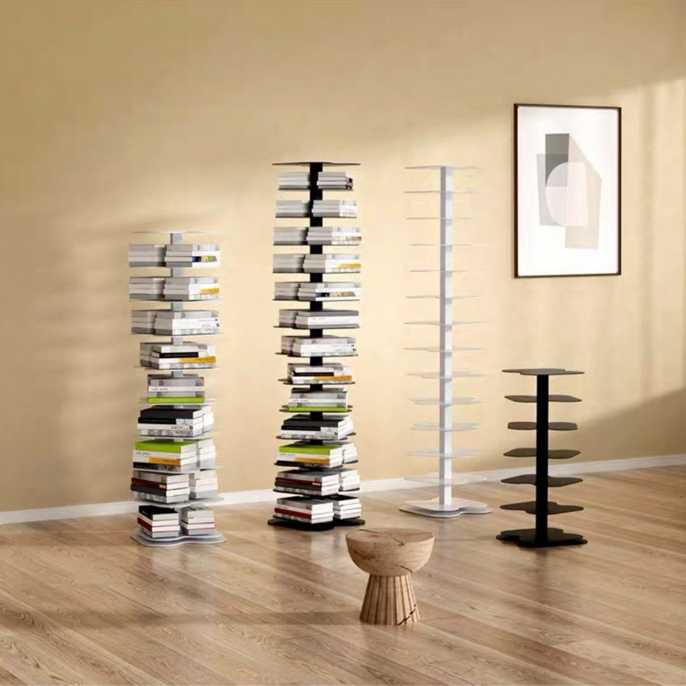 HEDY Tall Abstract Bookshelf - Radical Homes Singapore