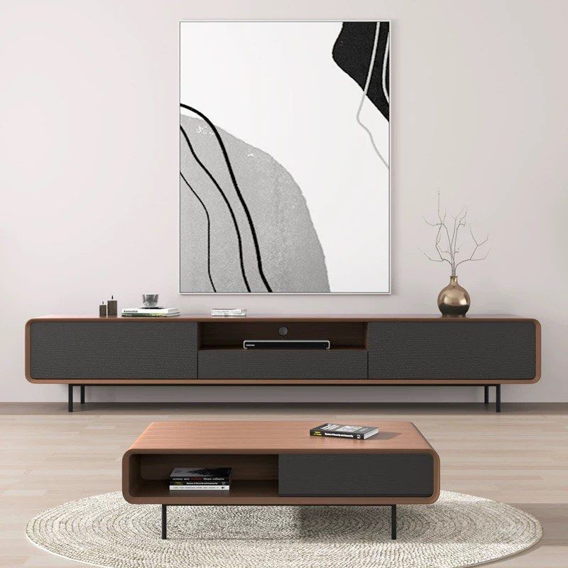 BRAUN Modern TV Console & Coffee Table - Radical Homes Singapore