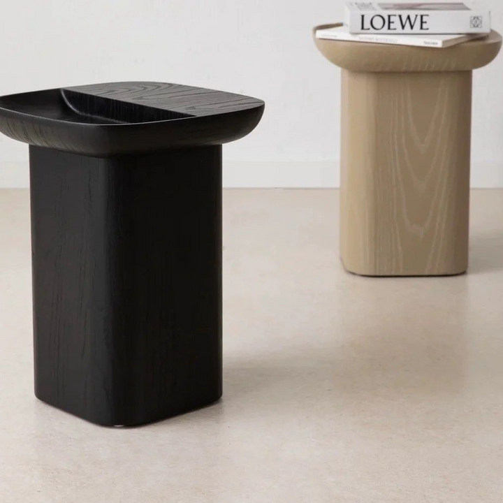 JAGNE Modern Solid Wood Side Table - Radical Homes Singapore