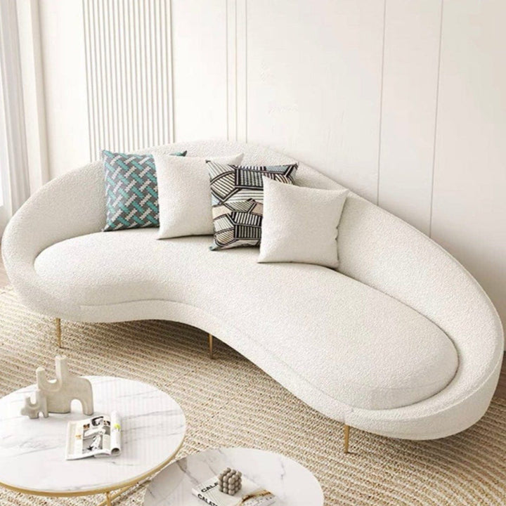 BETH Modern Curve Sofa - Radical Homes Singapore