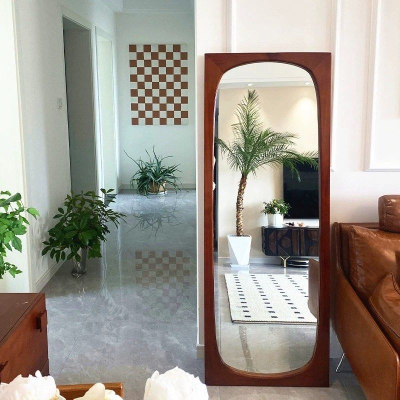 JAOE Modern Solid Wood Full Length Mirror - Radical Homes Singapore