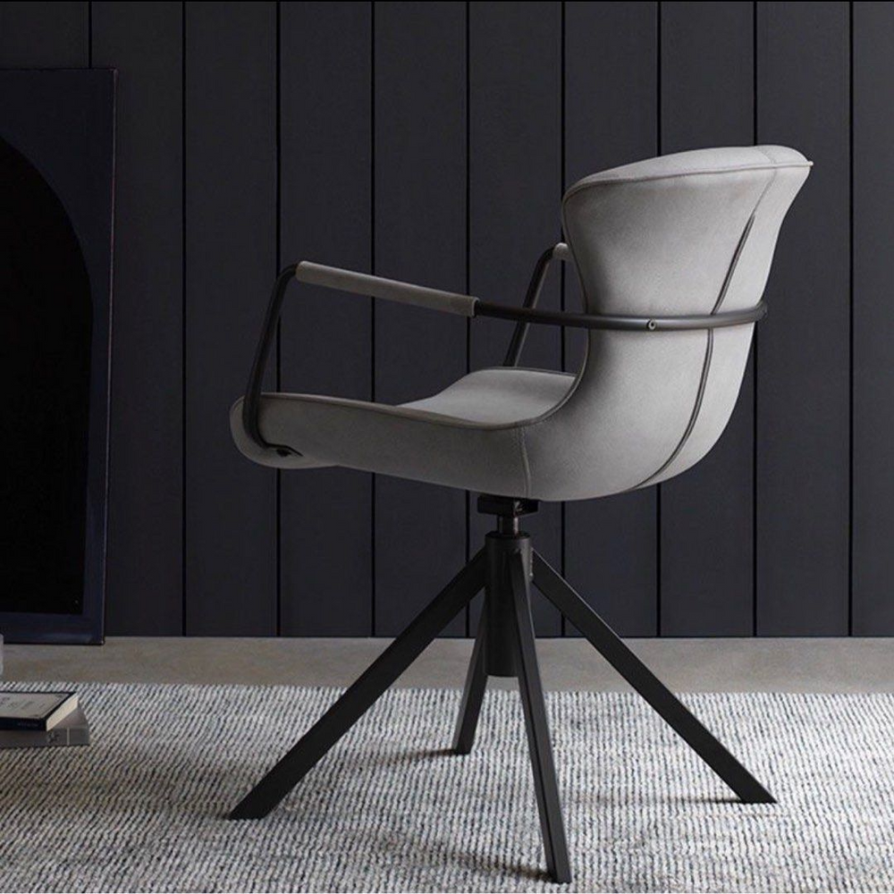 ORION Modern Leather Armchair - Radical Homes Singapore