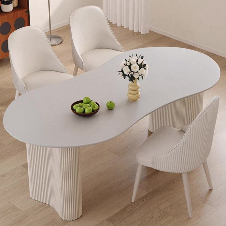VITRION Modern Sintered Stone Dining Table - Cassa Haus Singapore