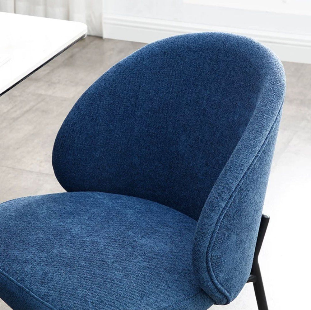 BURRY Modern Fabric Dining Chair - Radical Homes Singapore
