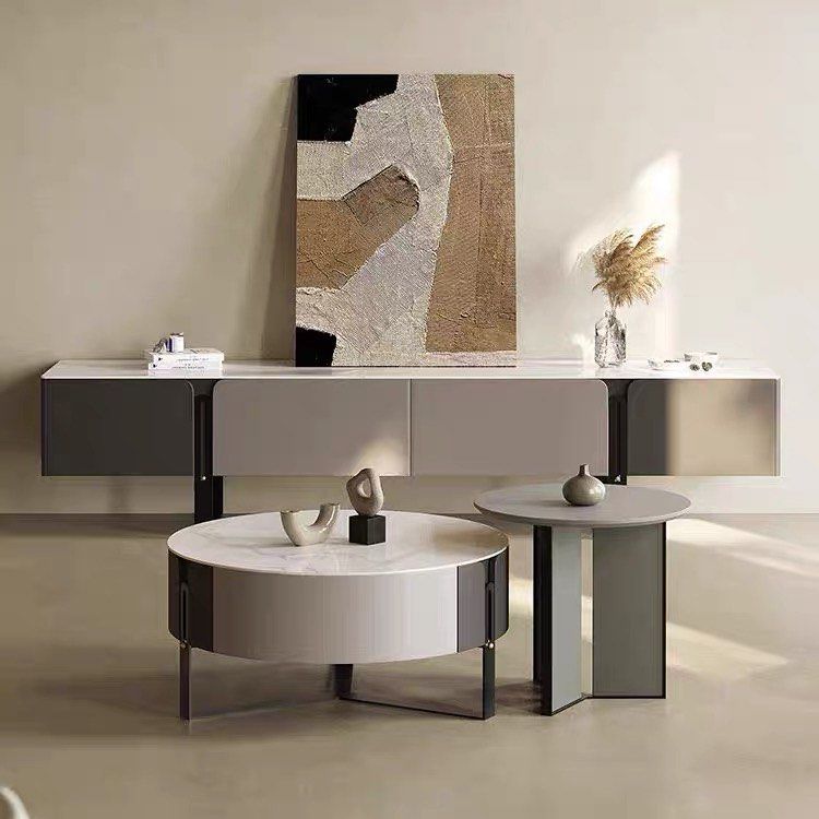 KALDA Modern TV Console & Coffee Table - Radical Homes Singapore