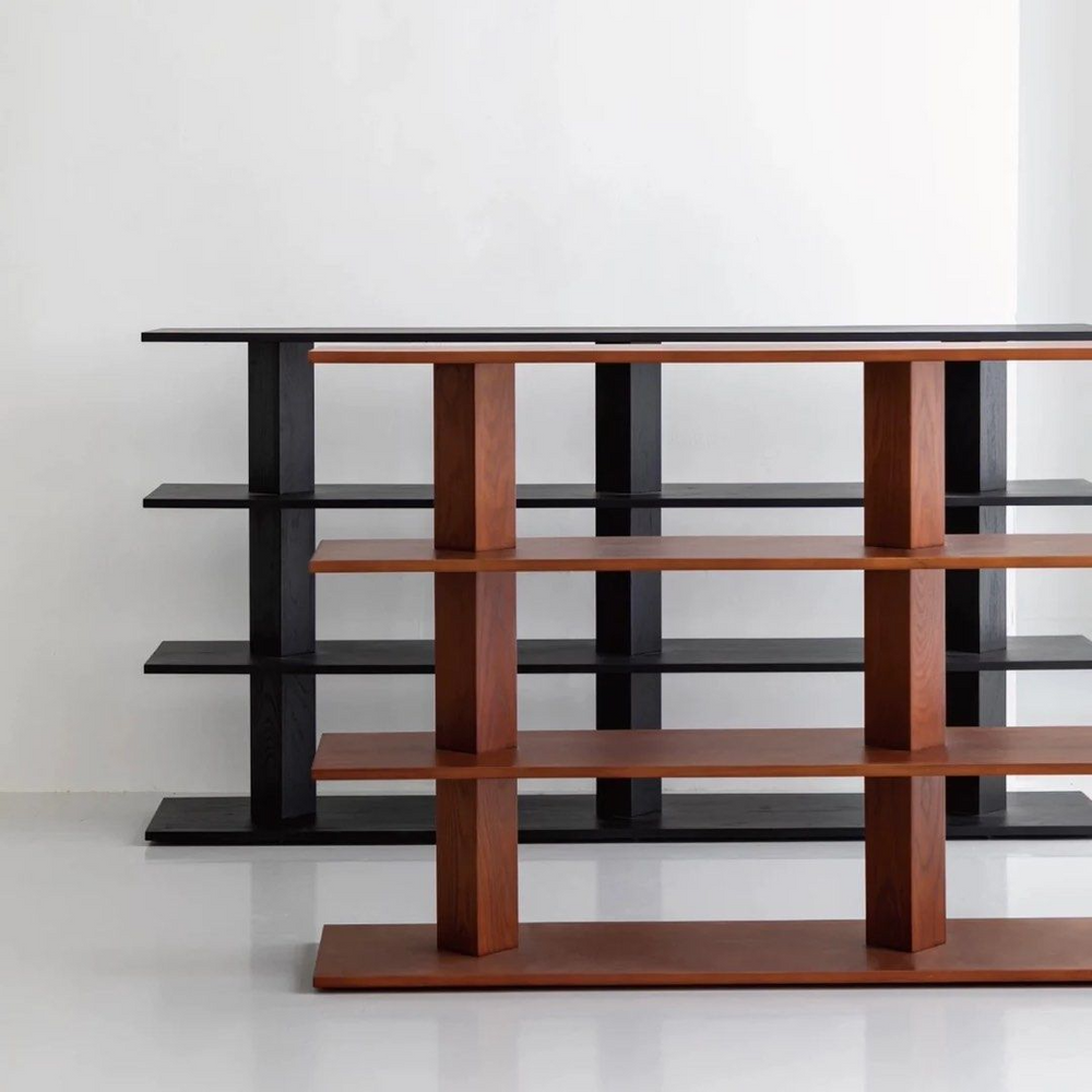 URVIRE Modern Solid Wood Display Shelf - Radical Homes Singapore
