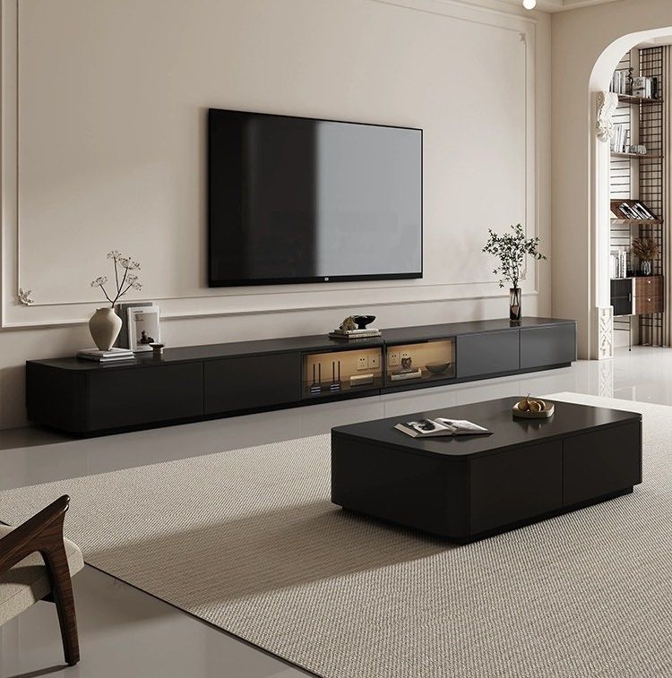 KADEN Modern LED TV Consolep - Radical Homes Singapore