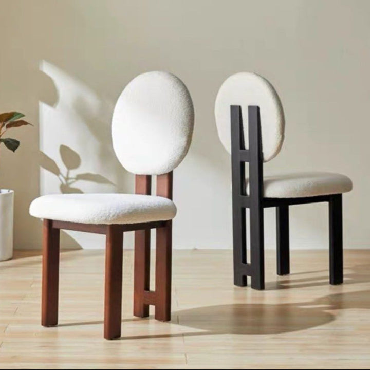 DON Mid-Century Boucle Dining Chair - Radical Homes Singapore