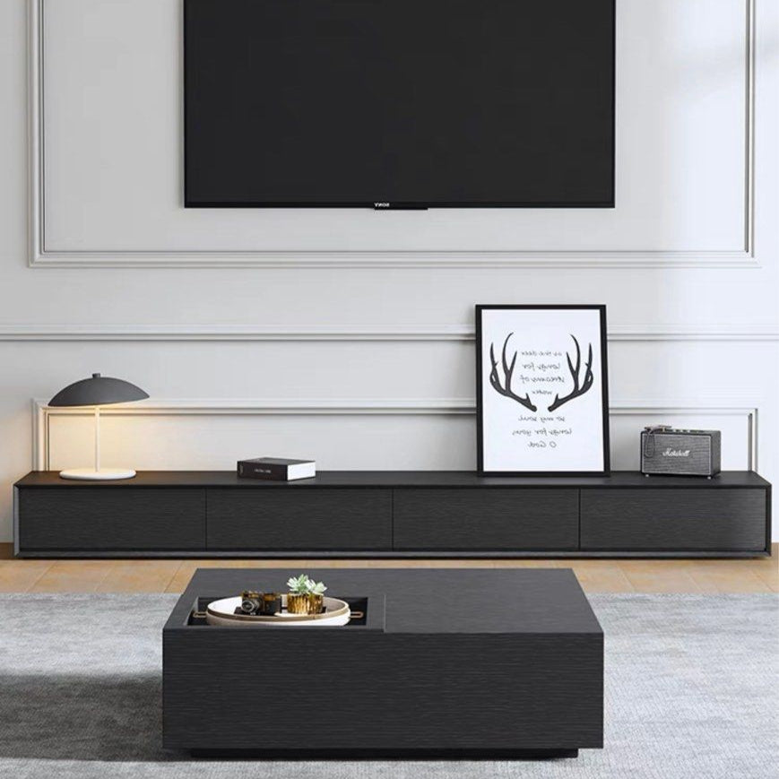 LORAIN Modern Solid Wood TV Console - Radical Homes Singapore