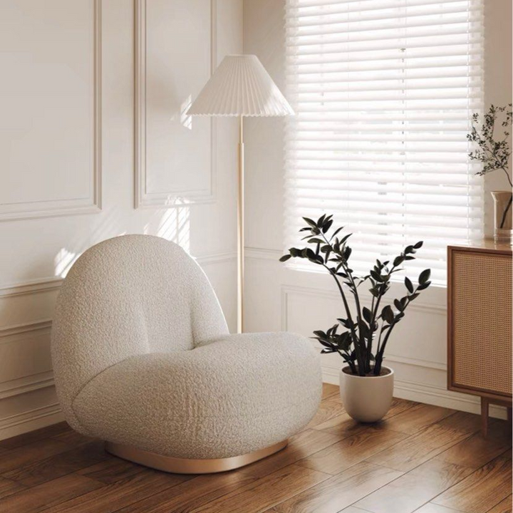 MERRITT Modern Rotatable Lounge Chair - Radical Homes Singapore