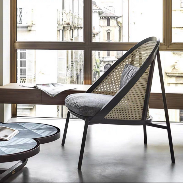 TEAKMERE Modern Rattan Lounge Chair - Cassa Haus Singapore