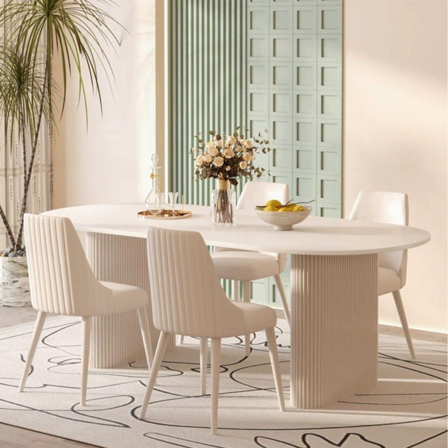 HALL Modern Sintered Stone Dining Table - Radical Homes Singapore