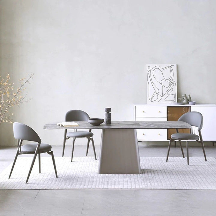 MILES Sintered Stone Dining Table - Radical Homes Singapore