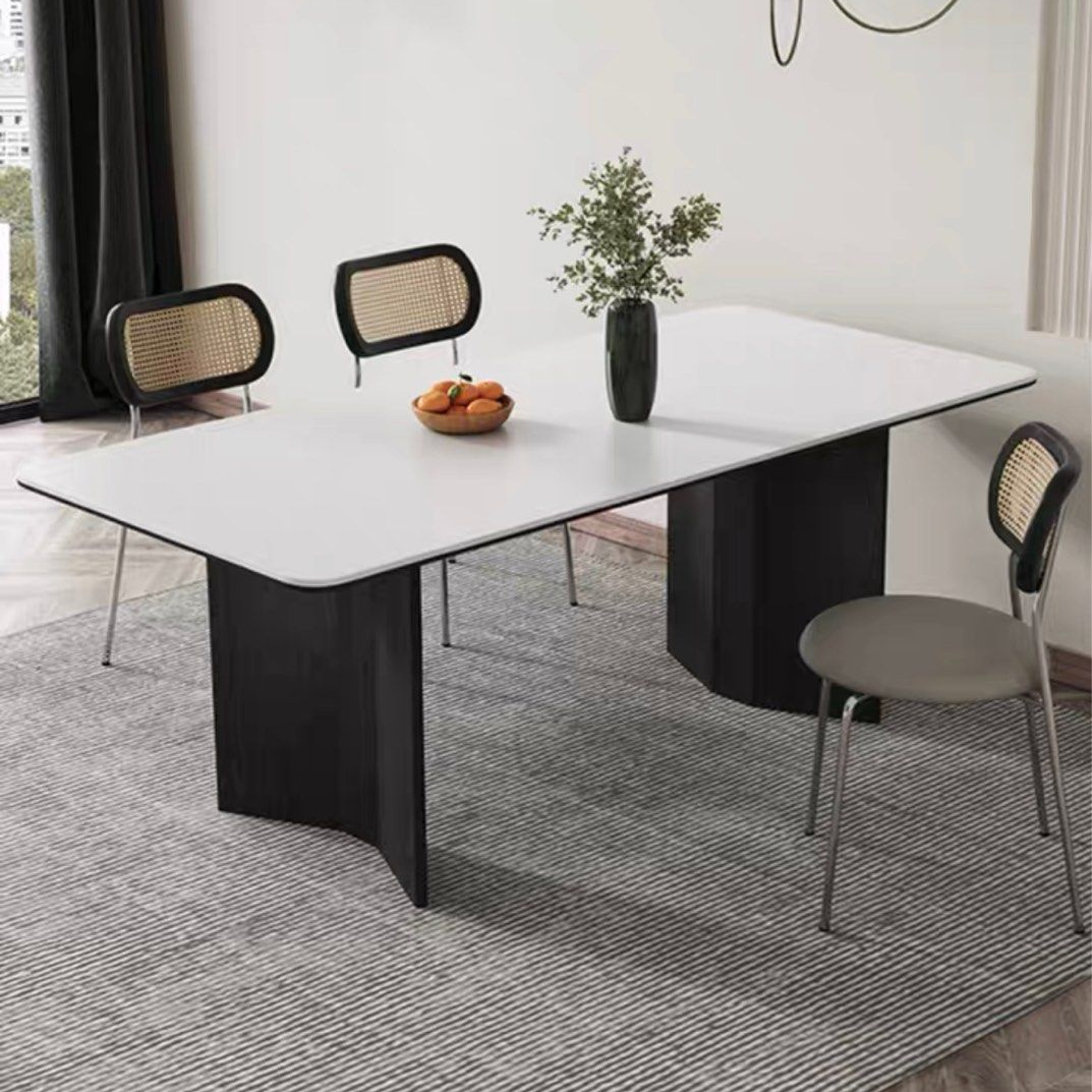 ZORELIS Modern Sintered Stone Dining Table - Cassa Haus Singapore