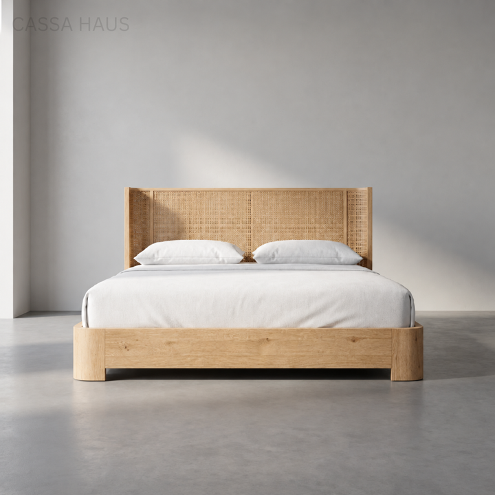 PIANA Modern Solid Wood Bedframe
