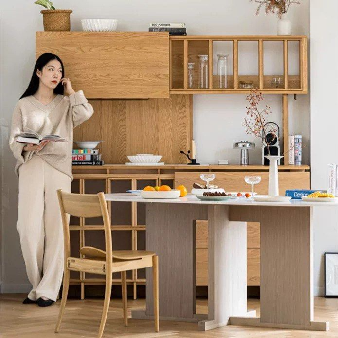 COSRE Modern Solid Wood Kitchen Cabinet - Radical Homes Singapore