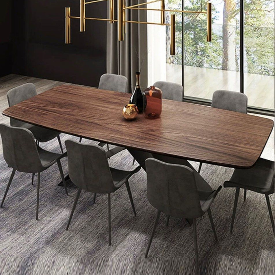 LEVON Modern Solid Wood Dining Table - Radical Homes Singapore
