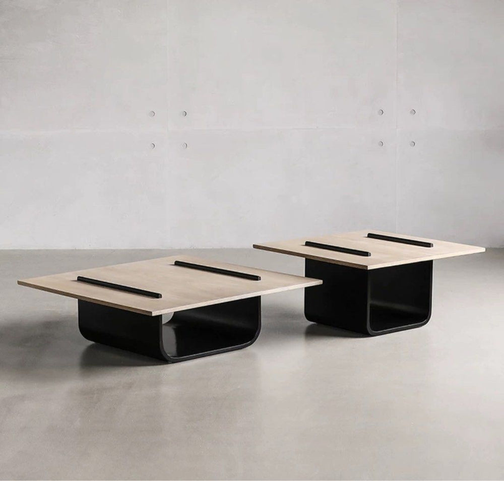 ALVARO Modern Solid Wood Coffee Tables - Radical Homes Singapore