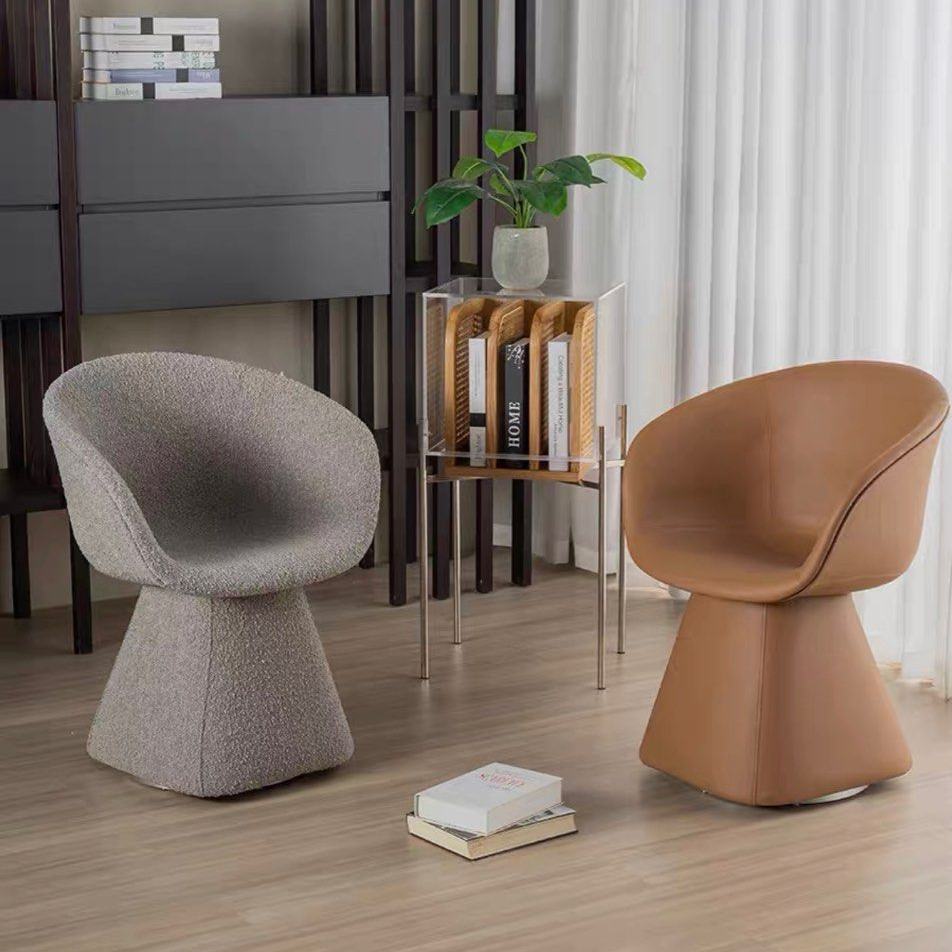 JOEL Modern Boucle Lounge Chair - Radical Homes Singapore