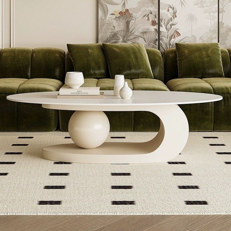 ALDO Modern Sintered Stone Coffee Table - Radical Homes Singapore