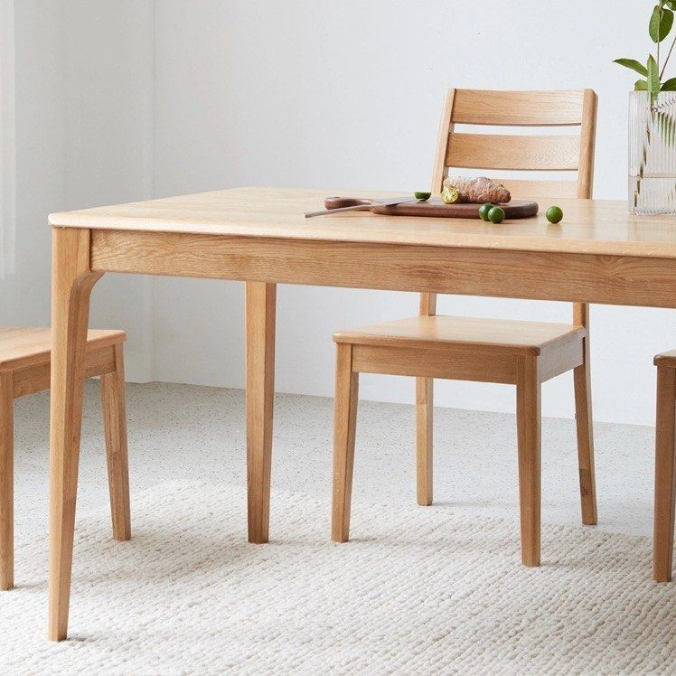 MACK Japandi Oak Wood Dining Table & Chairs - Radical Homes Singapore